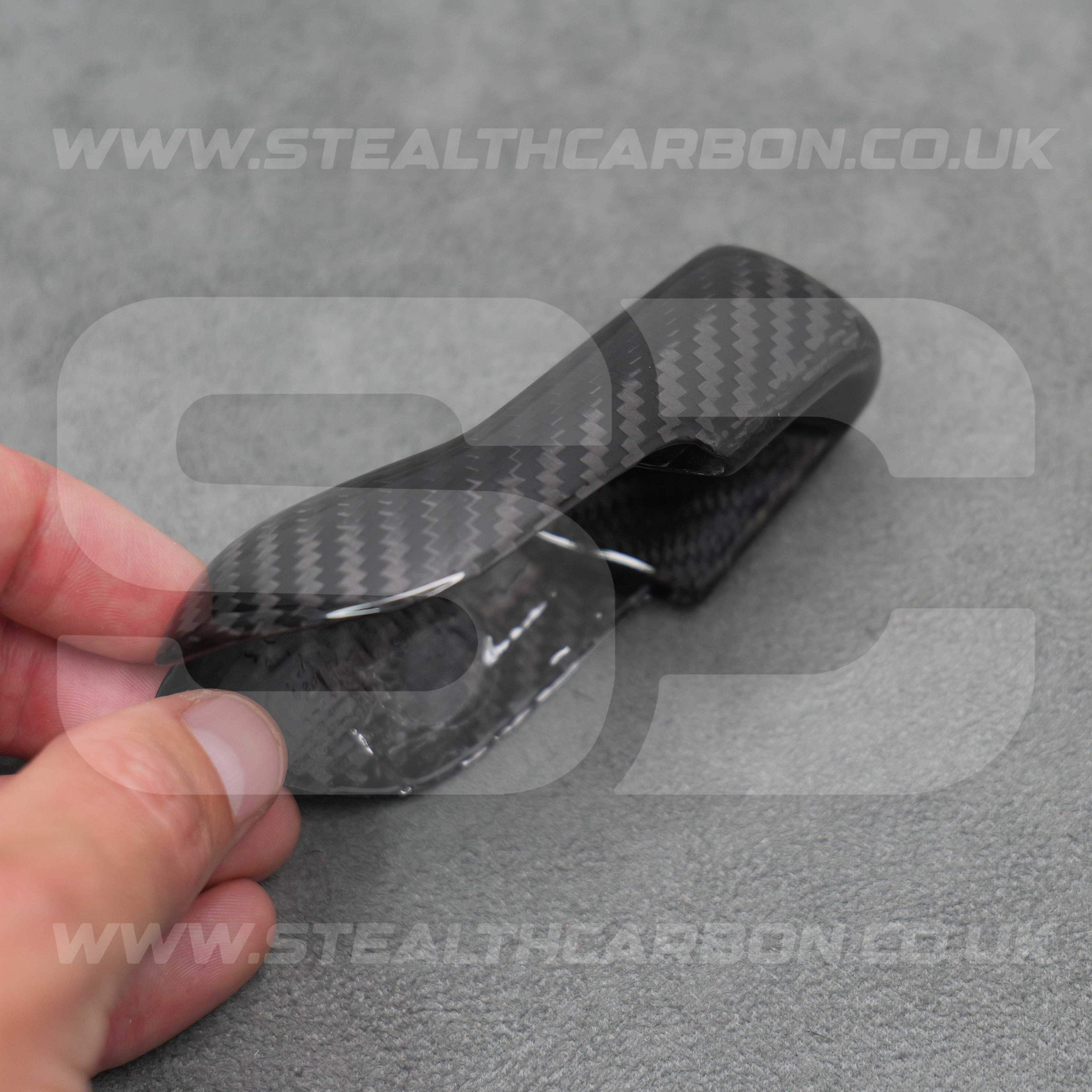 Genuine Carbon Fibre Gear Knob Cover Trim for BMW G80 M3 G82 M4 G87 M2