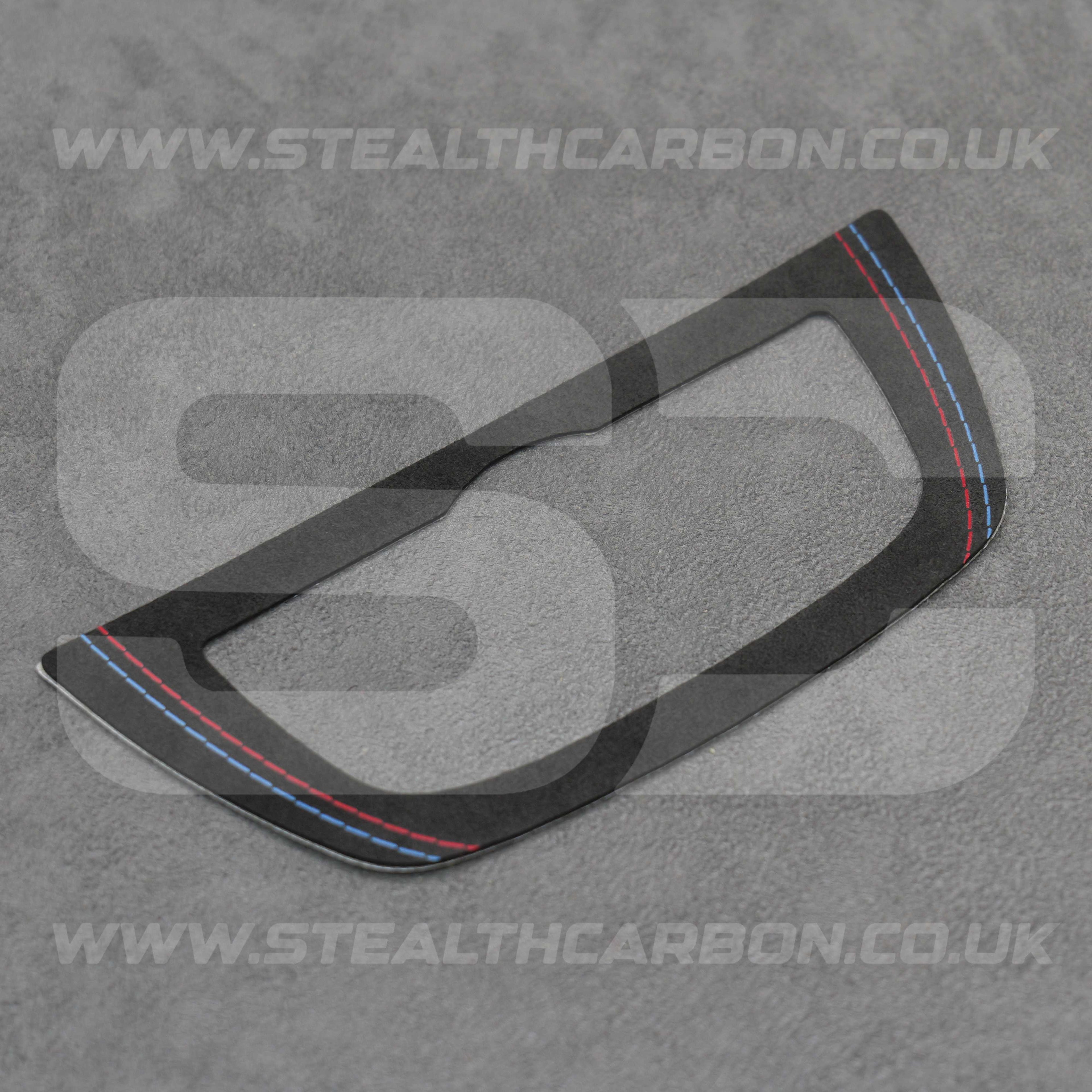 BMW Alcantara Suede Headlight Switch Trim for 5 6 Series G G30 G31 G38 6GT