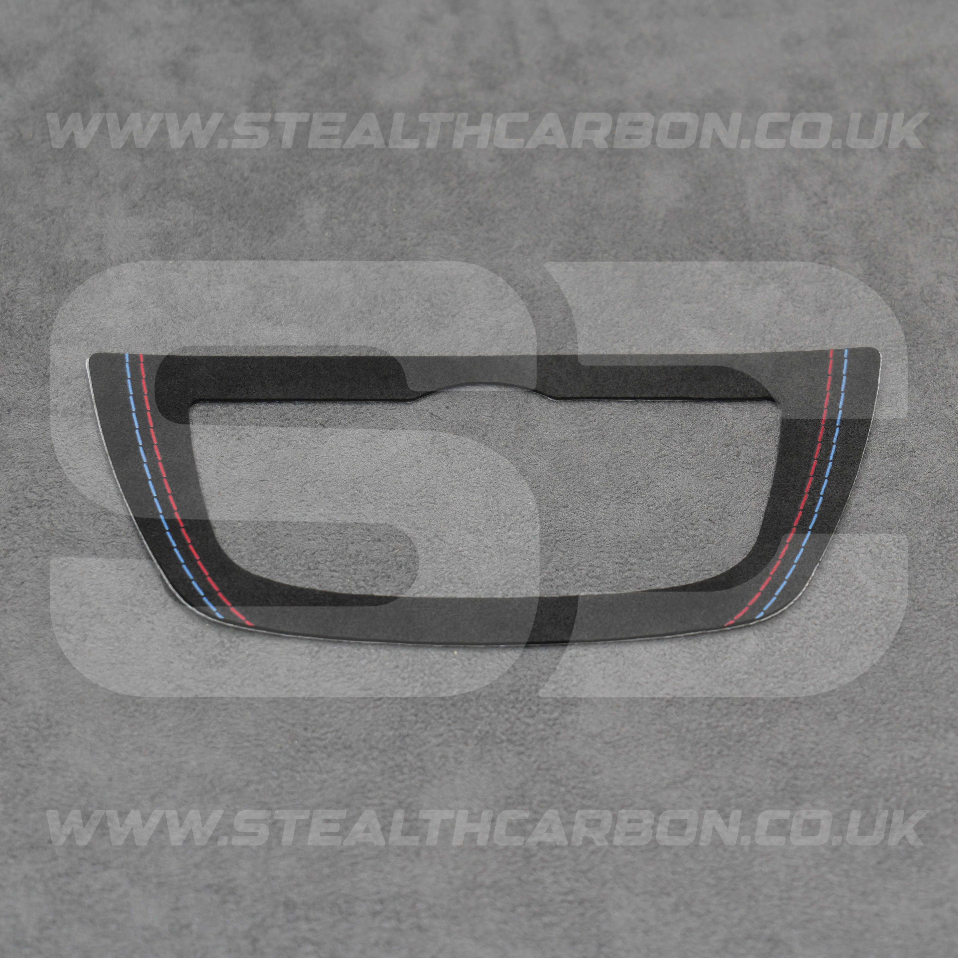 BMW Alcantara Suede Headlight Switch Trim for 5 6 Series G G30 G31 G38 6GT