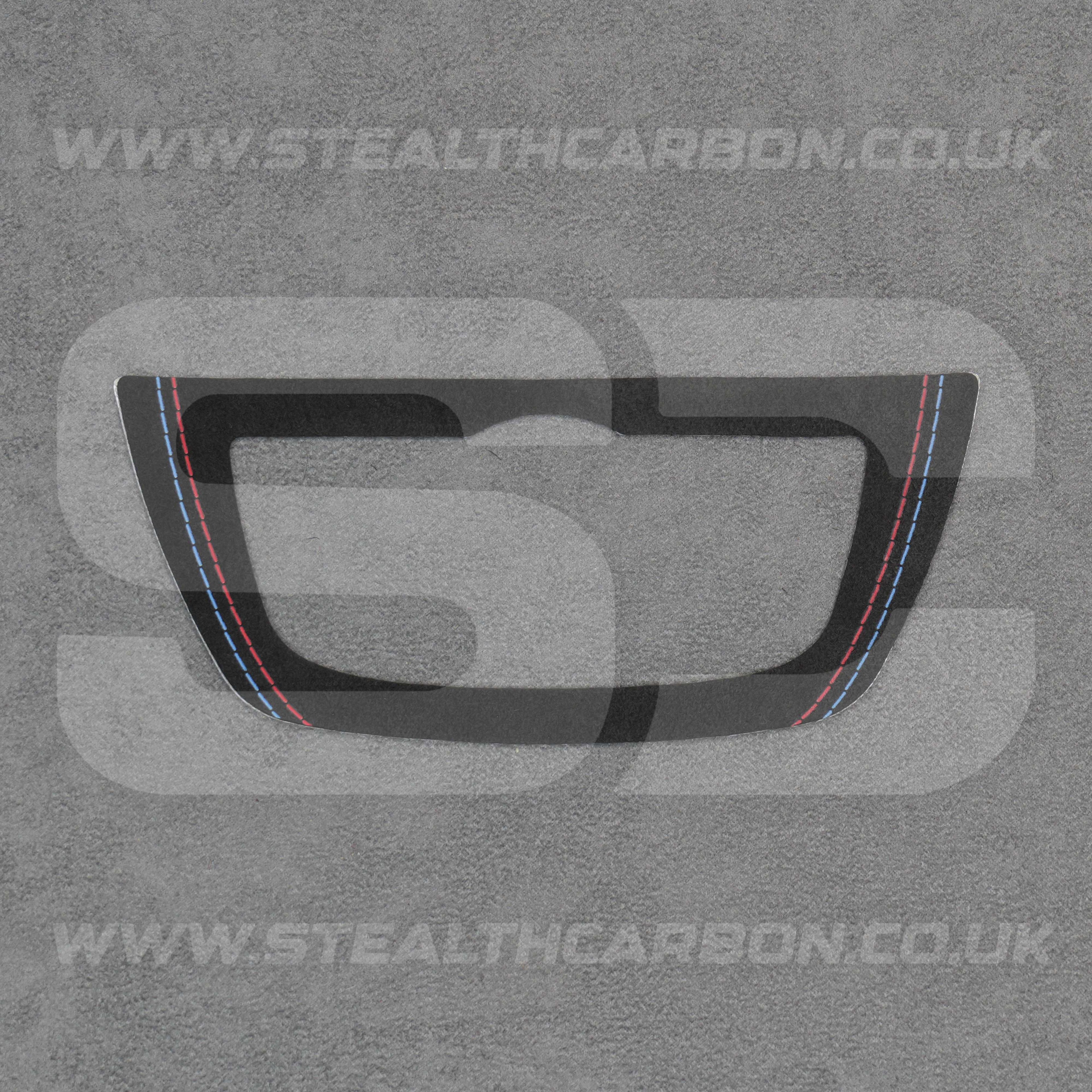 BMW Alcantara Suede Headlight Switch Trim for 5 6 Series G G30 G31 G38 6GT