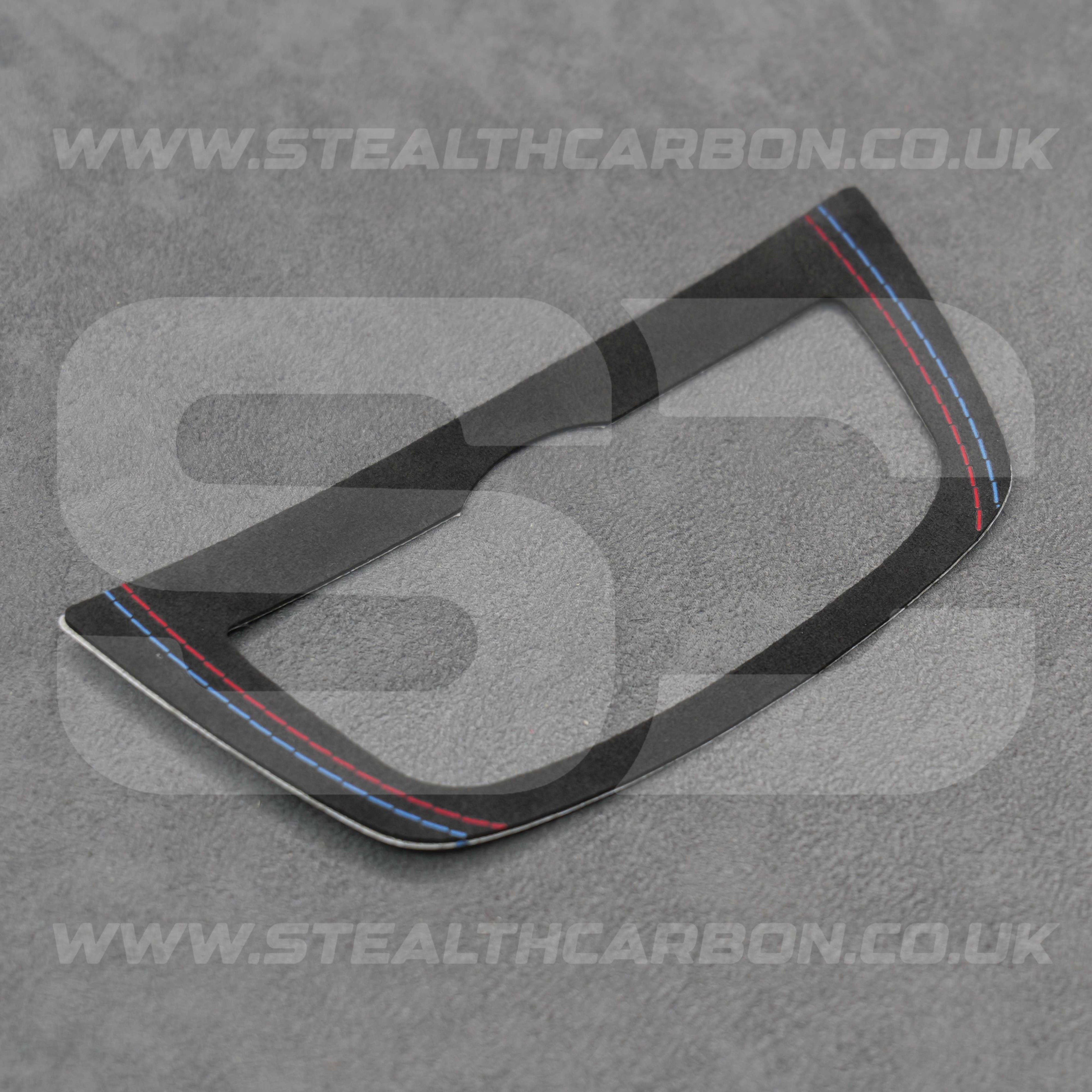 BMW Alcantara Suede Headlight Switch Trim for X3 X4 G01 G02 G08 iX3