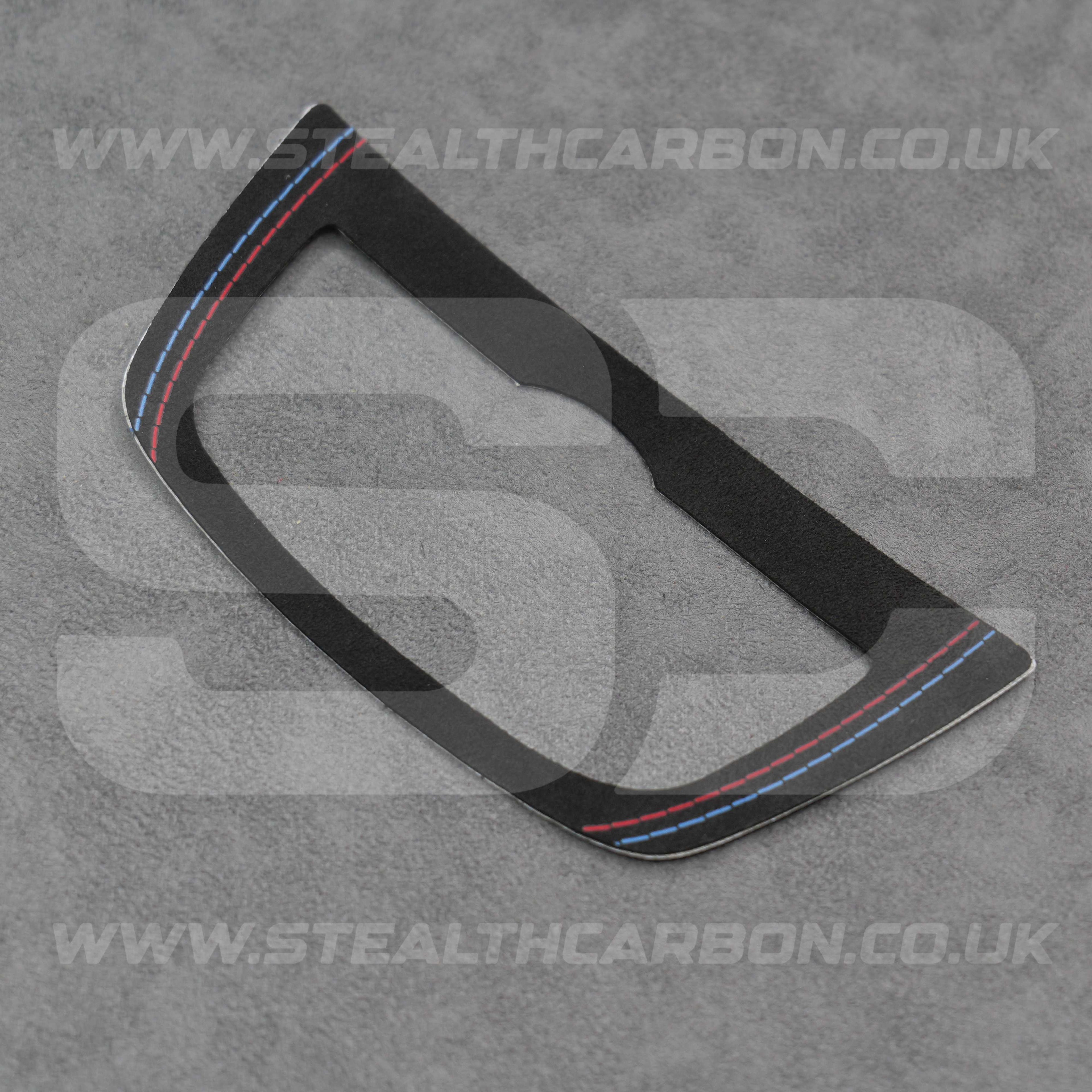 BMW Alcantara Suede Headlight Switch Trim for X3 X4 G01 G02 G08 iX3