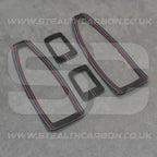 BMW Alcantara Window Switch Covers 1 3 4 Series F20 F30 F34 M135i M140i M335i M435i