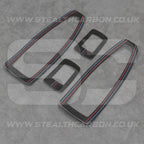 BMW Alcantara Window Switch Covers 1 3 4 Series F20 F30 F34 M135i M140i M335i M435i