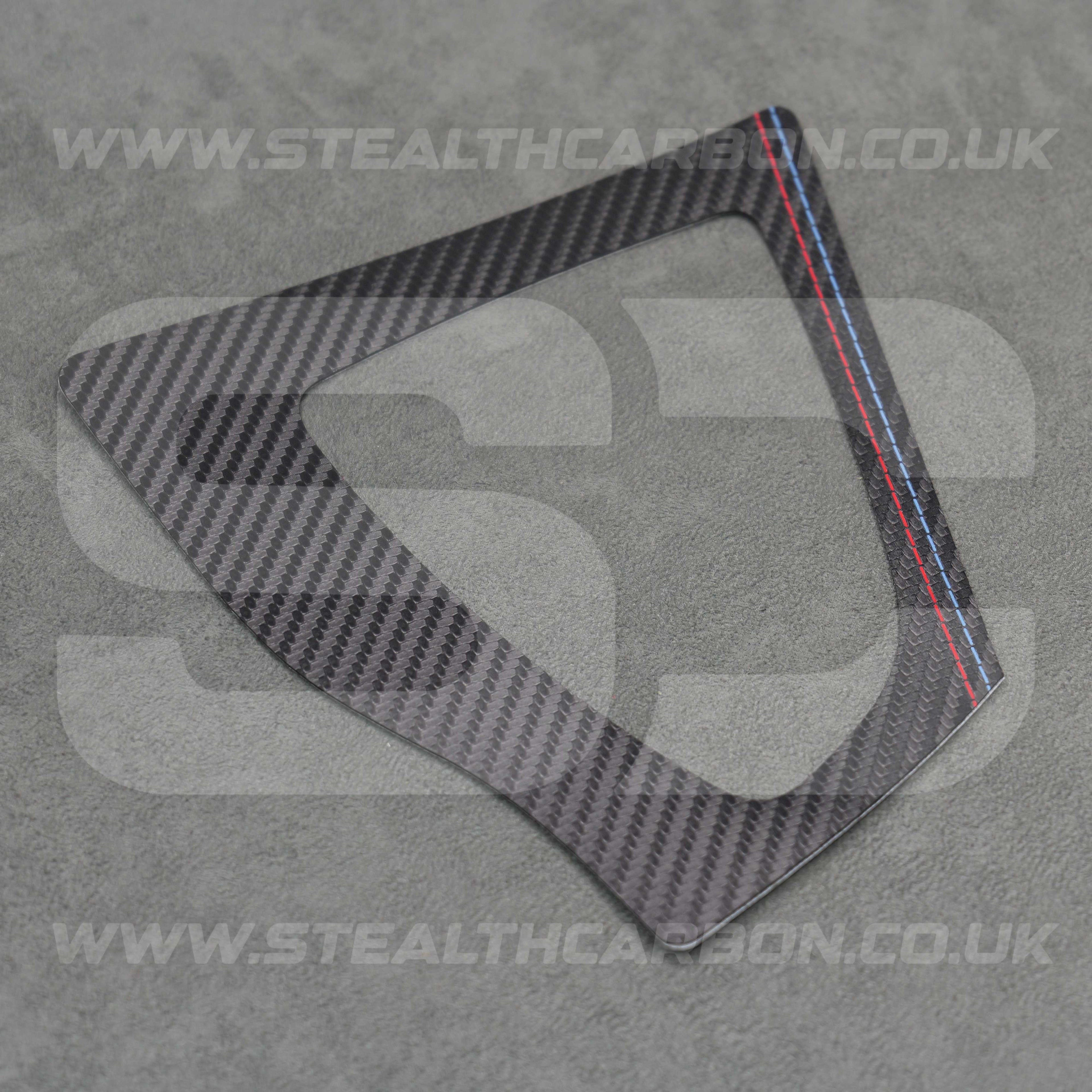 BMW Carbon Fibre Style Gear Knob Surround Cover 3 4 Series F30 F34 F32 335i 435i