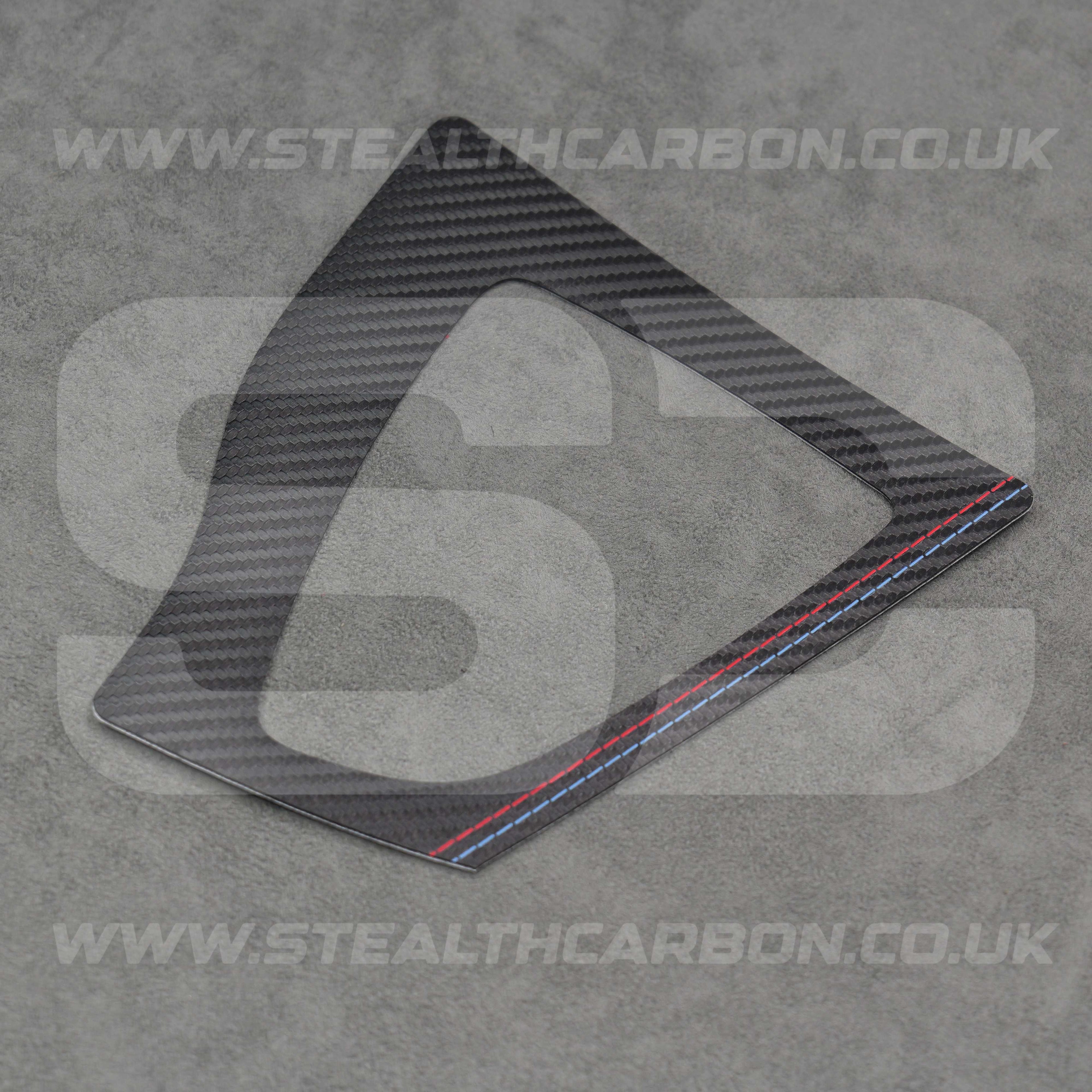 BMW Carbon Fibre Style Gear Knob Surround Cover 3 4 Series F30 F34 F32 335i 435i