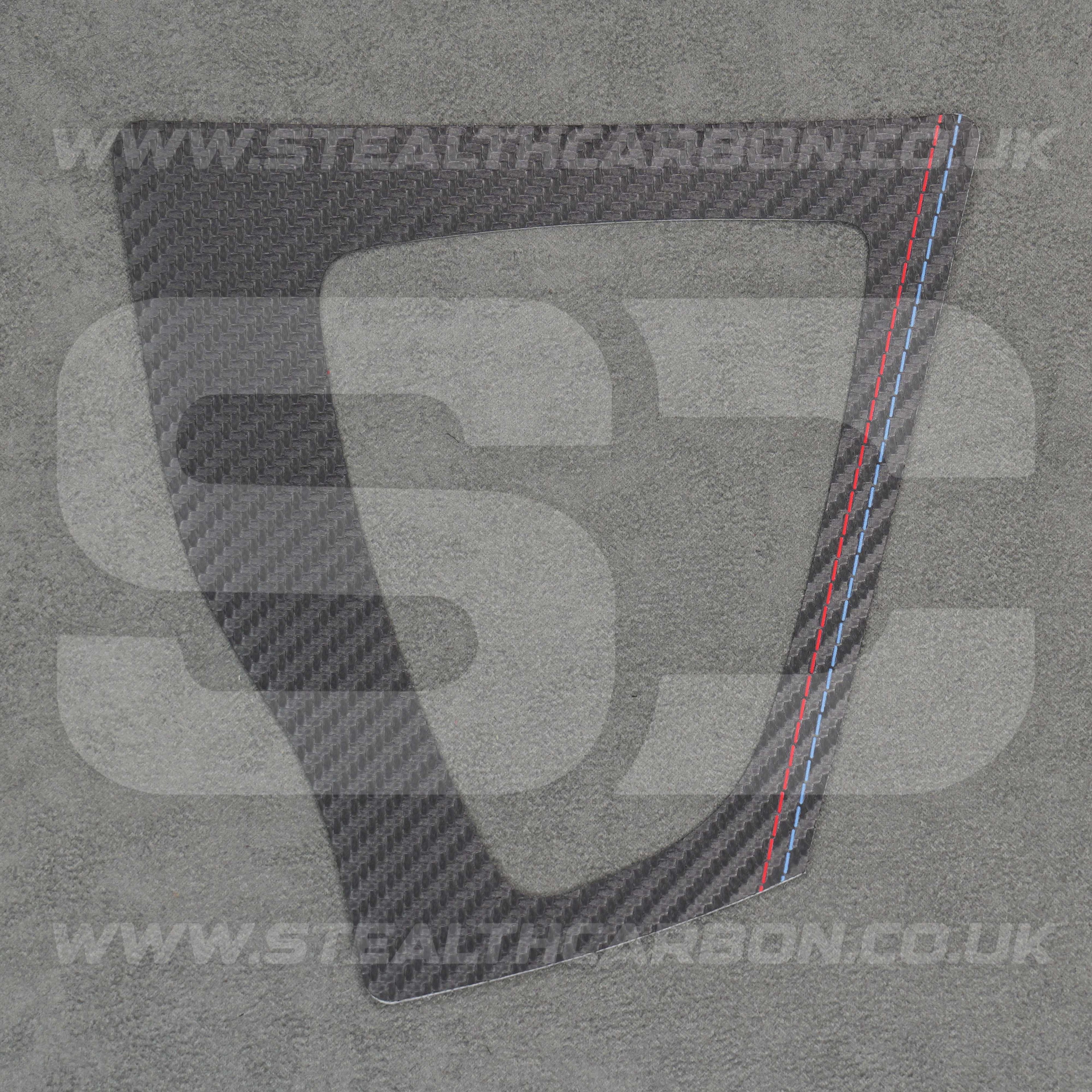 BMW Carbon Fibre Style Gear Knob Surround Cover 3 4 Series F30 F34 F32 335i 435i