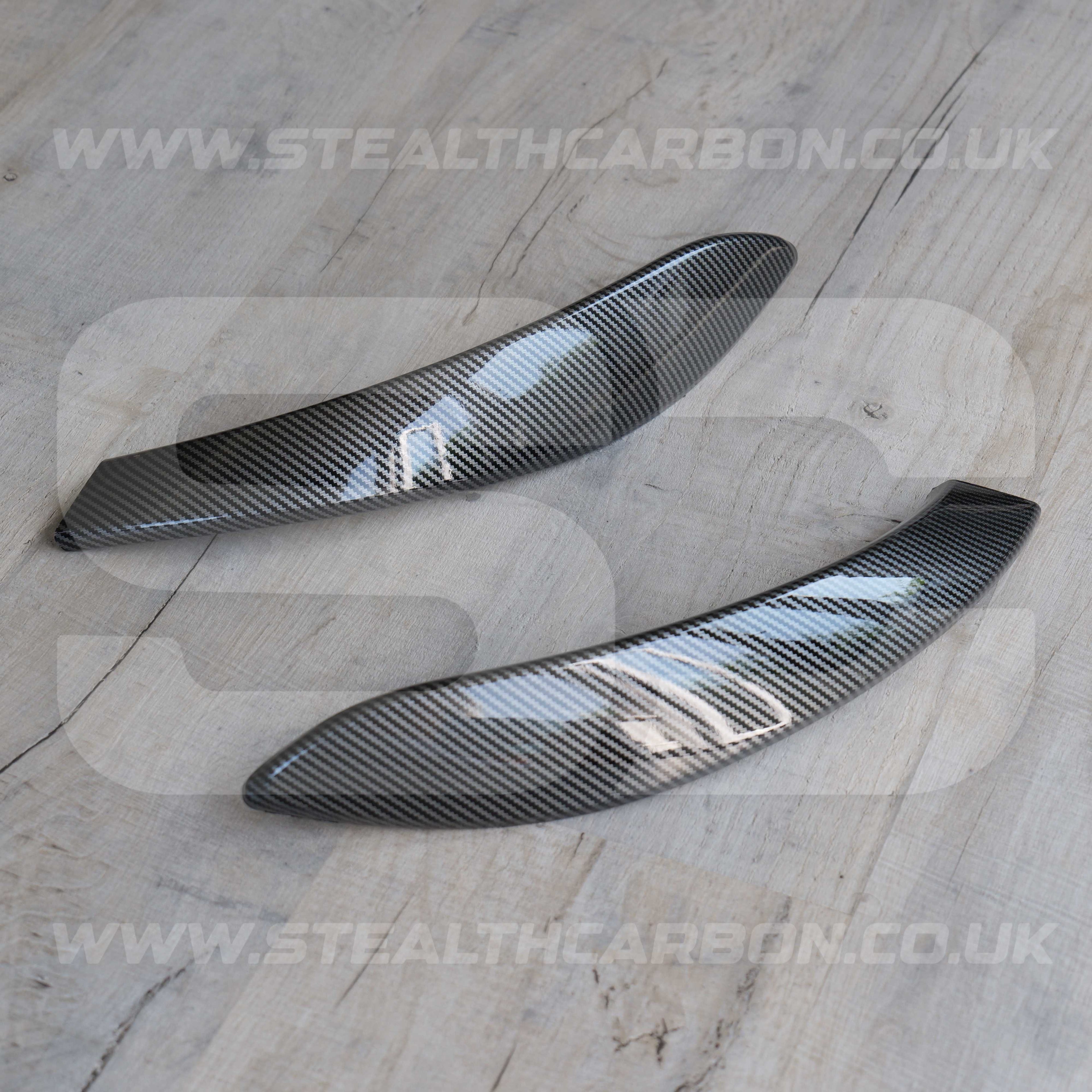 Carbon Fibre Style Door Handle Covers BMW 3 4 Series F30 F31 F34 F32 F33 F36