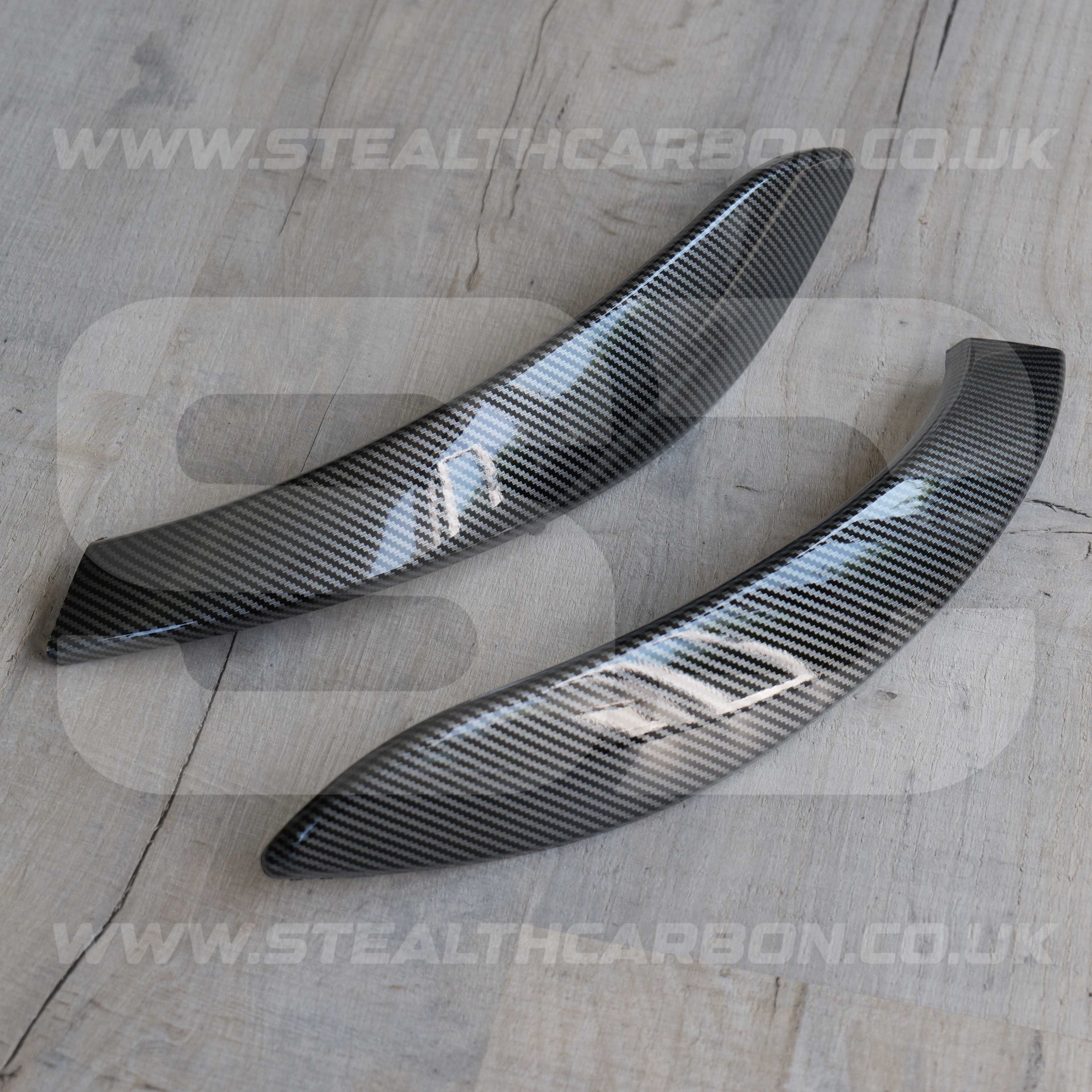 Carbon Fibre Style Door Handle Covers BMW 3 4 Series F30 F31 F34 F32 F33 F36