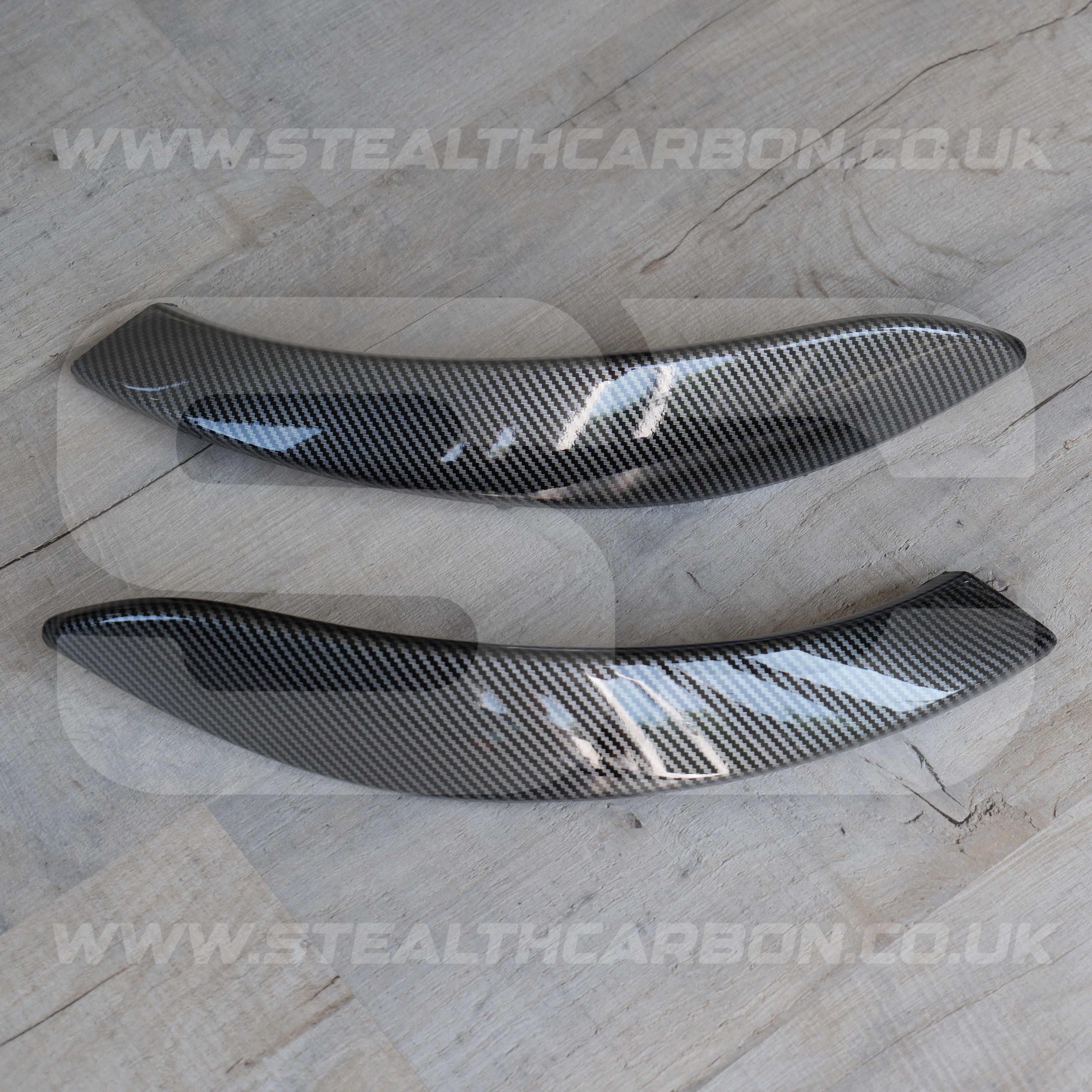 Carbon Fibre Style Door Handle Covers BMW 3 4 Series F30 F31 F34 F32 F33 F36