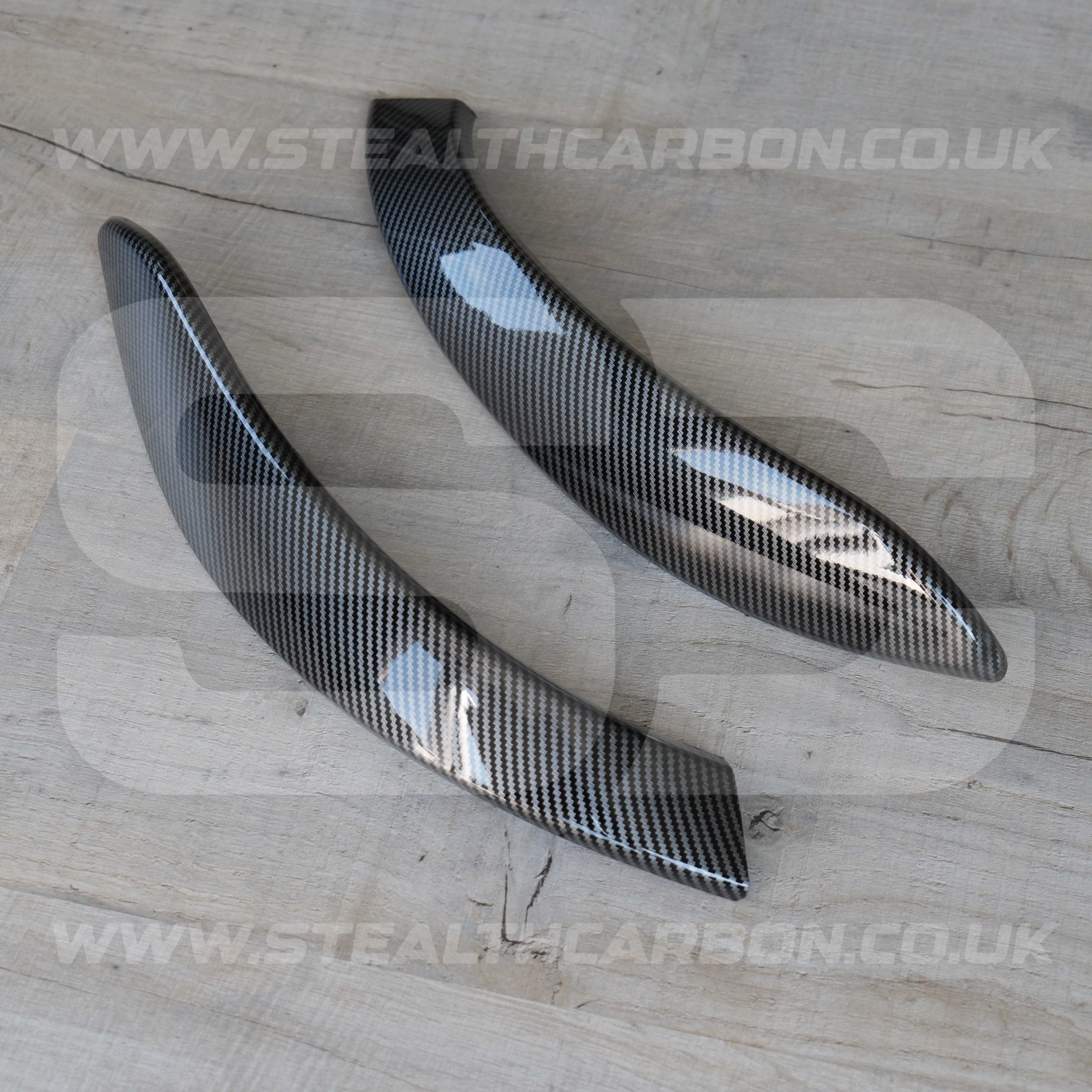 Carbon Fibre Style Door Handle Covers BMW 3 4 Series F30 F31 F34 F32 F33 F36
