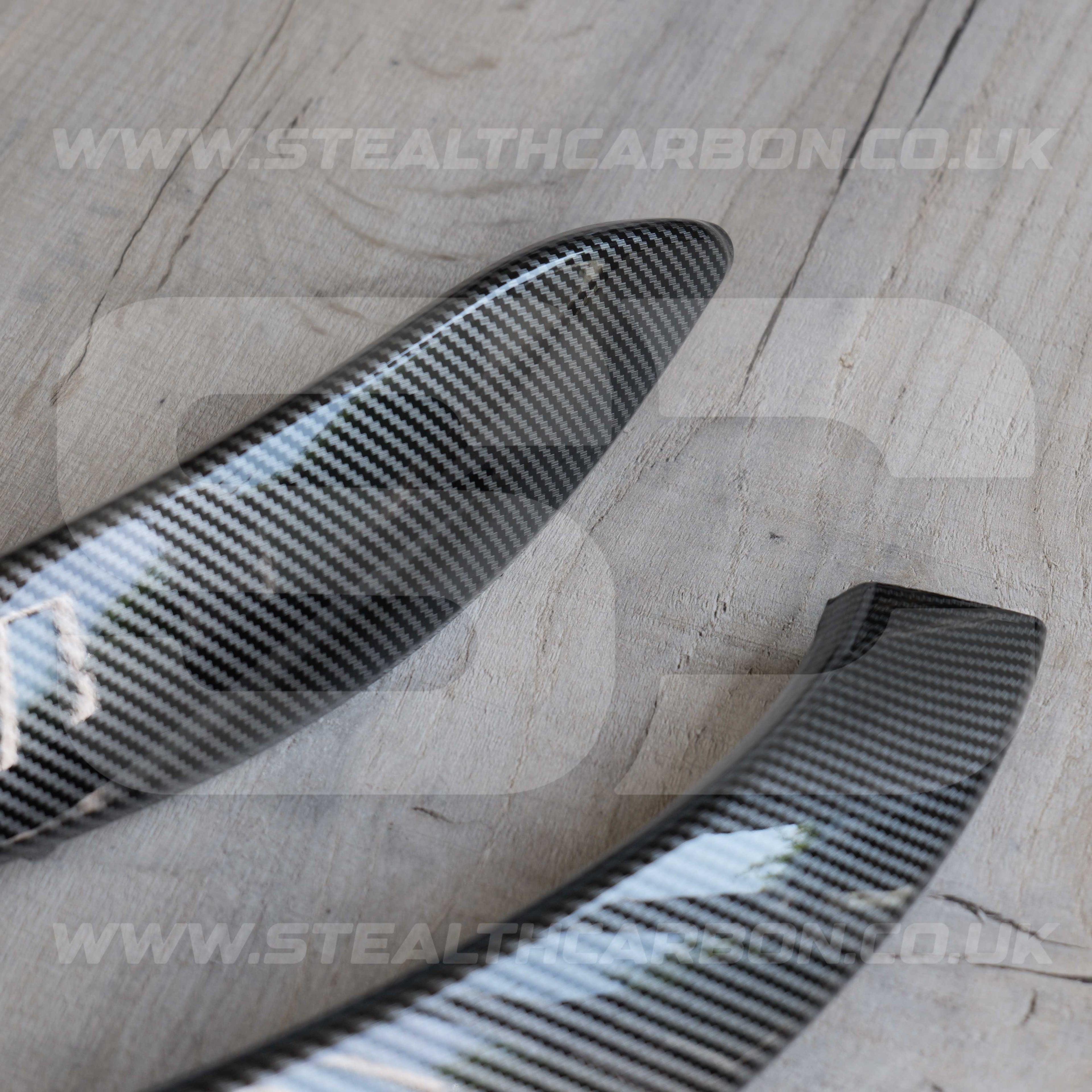 Carbon Fibre Style Door Handle Covers BMW 3 4 Series F30 F31 F34 F32 F33 F36