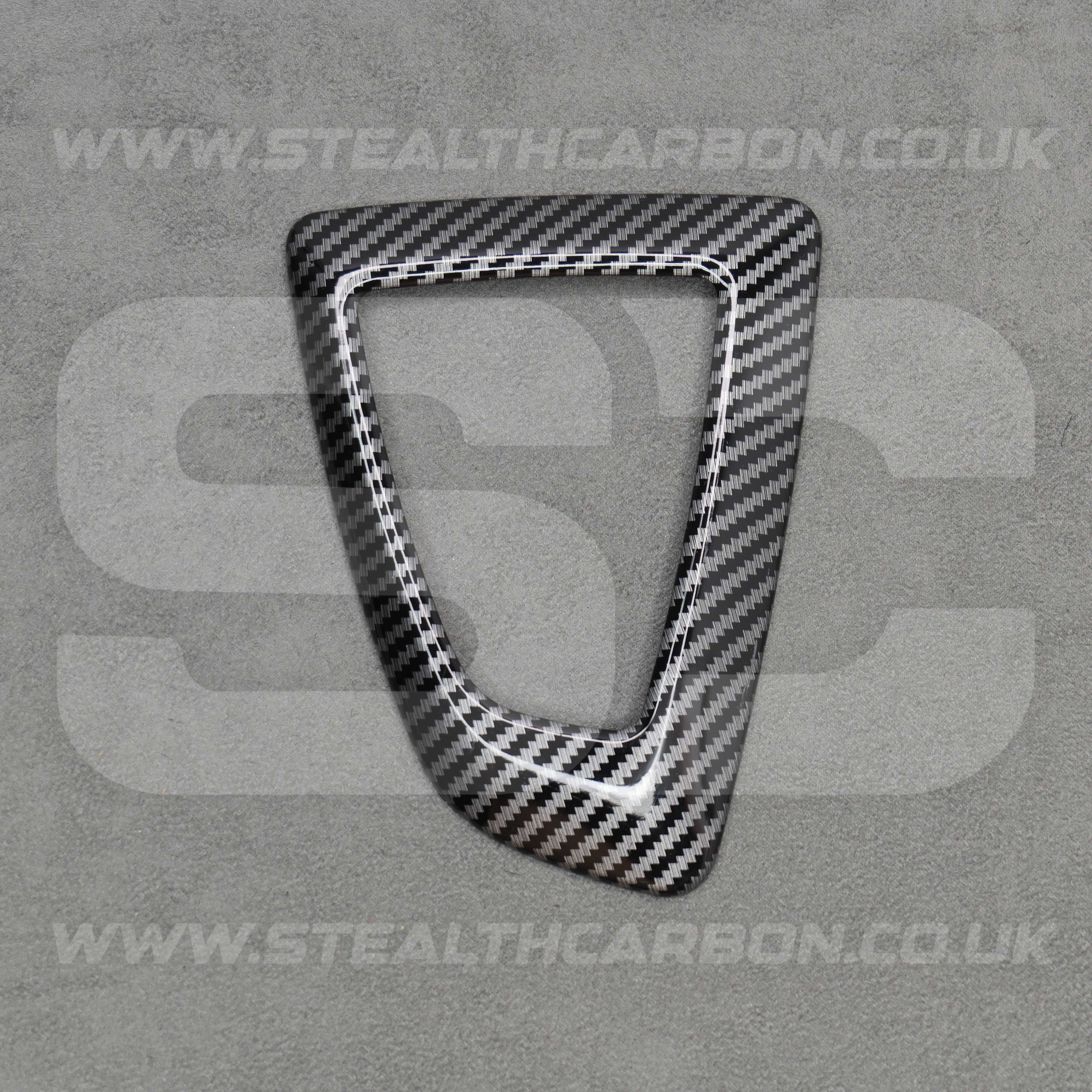 Carbon Fibre Style Gear Knob Surround BMW F20 F30 F34 M135i M140i M235i M240i