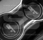 Ford Mustang GT Genuine Alcantara Cup Holder Storage Covers S550 Mach 1 V8 GT350