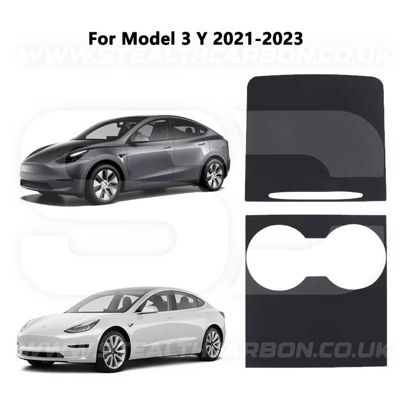 Tesla Model 3 Y Alcantara Suede Centre Console Protector Juniper Highland