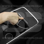 Tesla Model 3 Y Alcantara Suede Centre Console Protector Juniper Highland