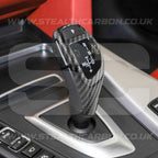 BMW Carbon Fibre Style Gear Shift Knob Cover Trim for F30 F20 F10 F15 F25 X5 X3
