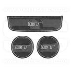 Ford Mustang GT Genuine Alcantara Cup Holder Storage Covers S550 Mach 1 V8 GT350