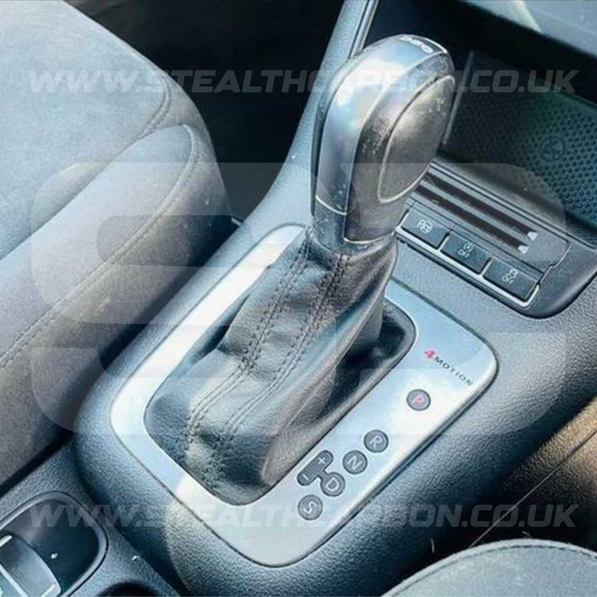 Volkswagen Carbon Fibre DSG Gear Knob Sticker MK1 Tiguan Touareg MK5 Golf
