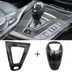 Carbon Fibre Gear Knob & Surround Trims for BMW F80 M3 M2 F87 F82 M4