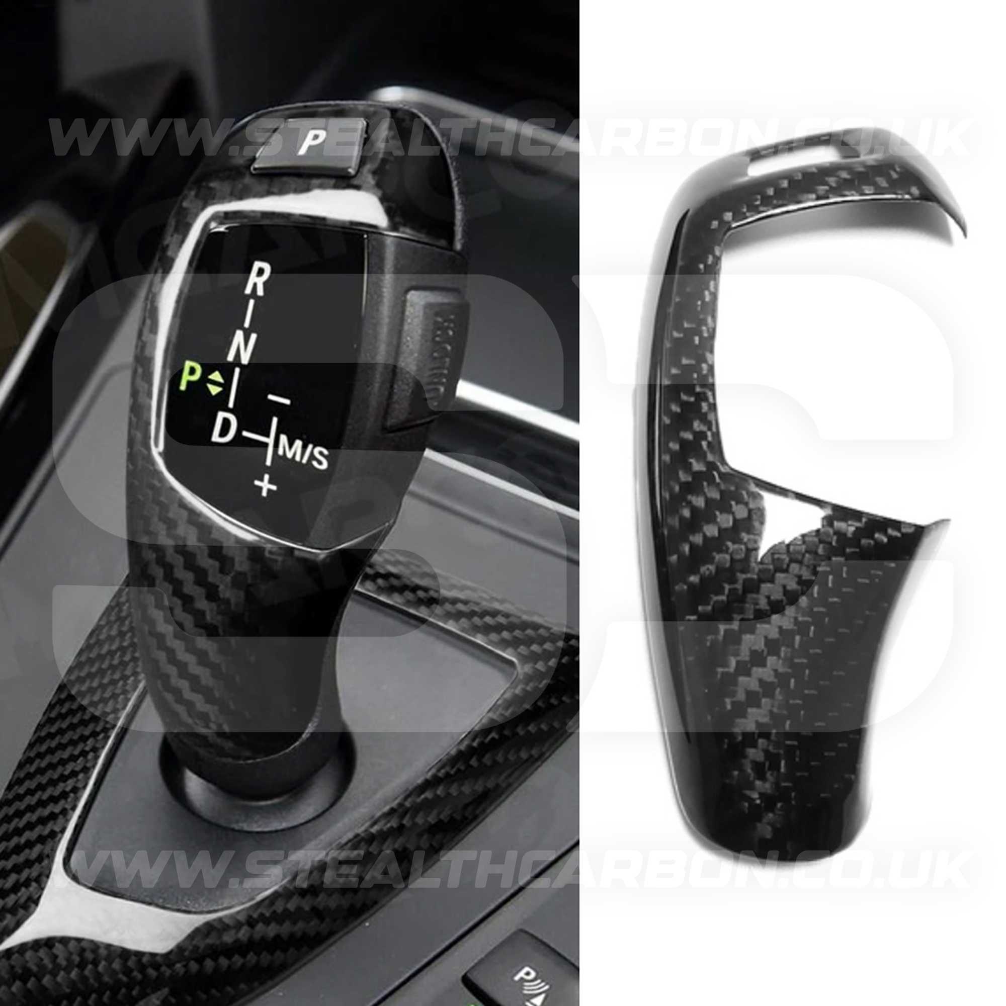 BMW Carbon Fibre Gear Knob Trim F15 F20 F25 F30 F32 F06 F10 F35 F36