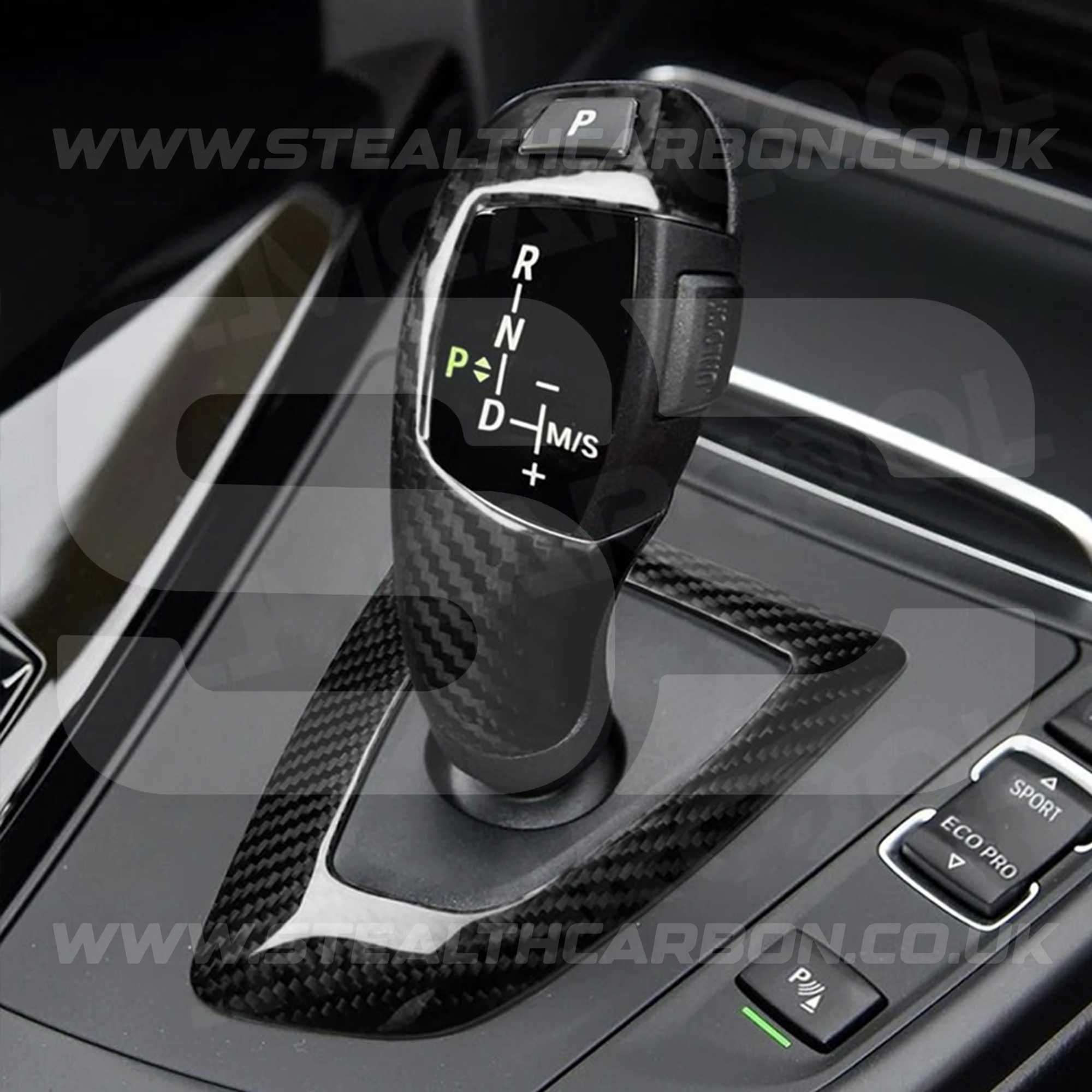 BMW Carbon Fibre Gear Knob Trim F15 F20 F25 F30 F32 F06 F10 F35 F36